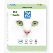 FRESH PATY KEDİ KUMU ALOE VERA 10LT FRESH PATY KEDİ KUMU ALOE VERA 10LT