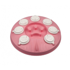 LEPUS FOOD BOWL PUZZLE DOG PİNK