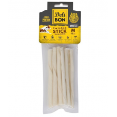 DELİBON DERİ BURGU ÇUBUK ORTA BOY 12'Lİ BEYAZ