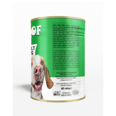 PETPROF ADULT DOG LAMB 400 GR KONSERVE