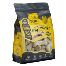 DELİBON DERİ PRES KEMİK 7CM 50'Lİ TORBA BEYAZ 