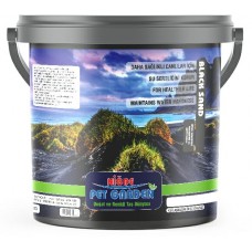NİĞDE PET GARDEN SİYAH AKVARYUM KUMU 20KG