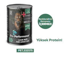 PRO PERFORMANS 400 GR PATE ADULT CAT LAMB PRO PERFORMANS 400 GR PATE ADULT CAT LAMB