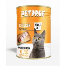 PETPROF ADULT CAT CHICKEN 400GR KONSERVE PETPROF ADULT CAT CHICKEN 400GR KONSERVE