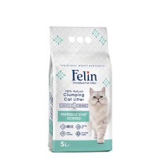 FELİN 5 LT KEDİ KUMU MARSİLYA SABUNU FELİN 5 LT KEDİ KUMU MARSİLYA SABUNU