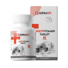 SUPRAVET KEDI VE KÖPEKLER IÇIN MULTIVITAMIN TABLET 75 ADET