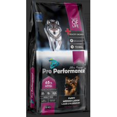 PRO PERFORMANCE PUPPY MEDİUM LAMB RICE 12KG