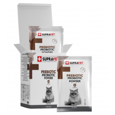 SUPRAVET PROBIYOTIK, KEDI BAĞIŞIKLIK GÜÇLENDIRICI TOZ PROBIYOTIK + PREBIYOTIK TAKVIYESI 30X1