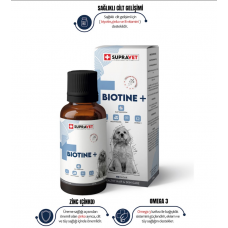 SUPRAVET BIOTINE DOG EXTRA DERI VE TÜY SAĞLIĞI DAMLASI 100 ML