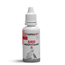 SUPRAVET PLUS KANARYA, PAPAĞAN, GÜVERCIN VE MUHABBET KUŞLARI IÇIN MULTIVITAMIN DAMLA 30 ML
