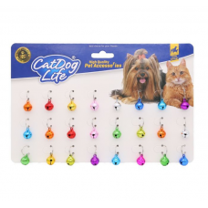 LEPUS KEDİ VE KÖPEKLER İÇİN RENKLİ ZİL 16MM (24'LÜ)