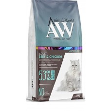 ANİMAL WORLD CAT MULTİCOLOR BEEF & CHİCKEN 1,5 KG