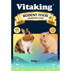 VİTAKİNG KEMİRGEN YEMİ 500 GR T-20  ( Hamster ve Tavşan )