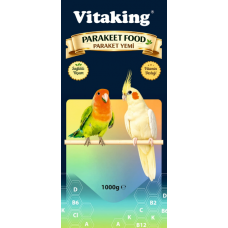 VİTAKİNG KUŞ YEMİ PARAKET 1 KG P-16